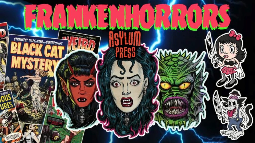 horror comics asylum press zombies vampires precode comics
