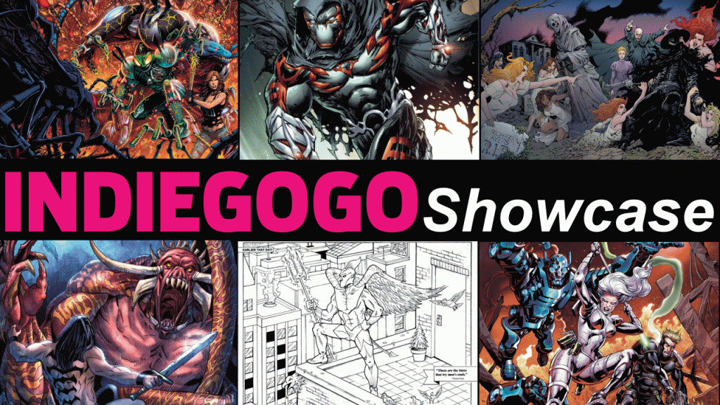 comic book showcase indiegogo 