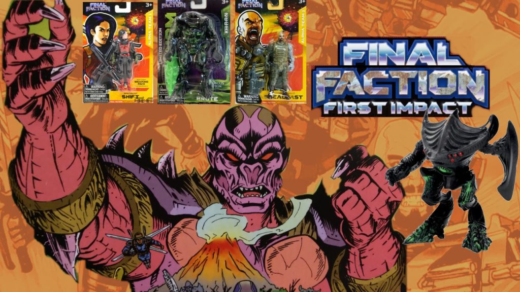 final faction comic books action figures