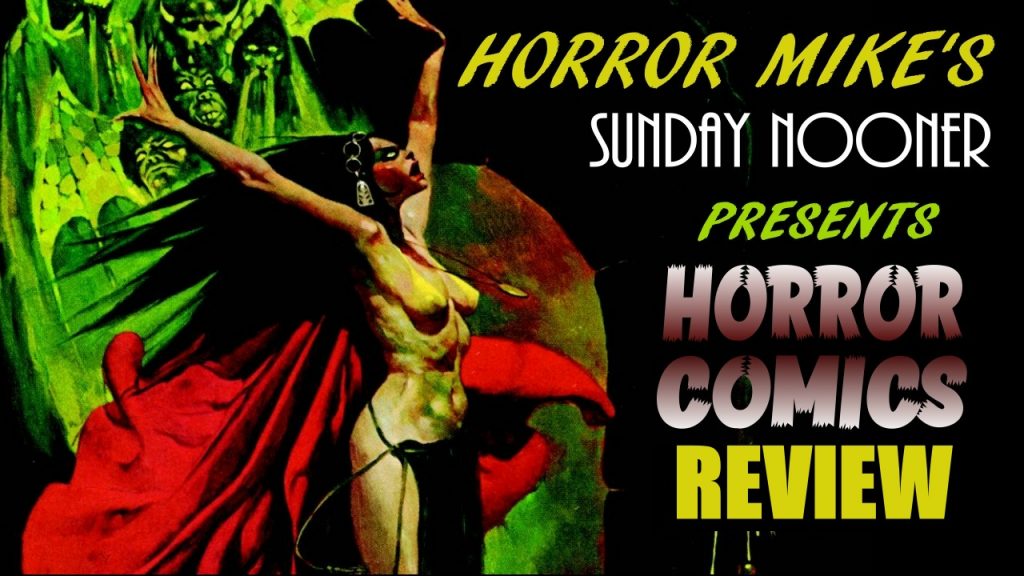 horror comics review featuring eerie, creepy, nightmare, psycho and more
